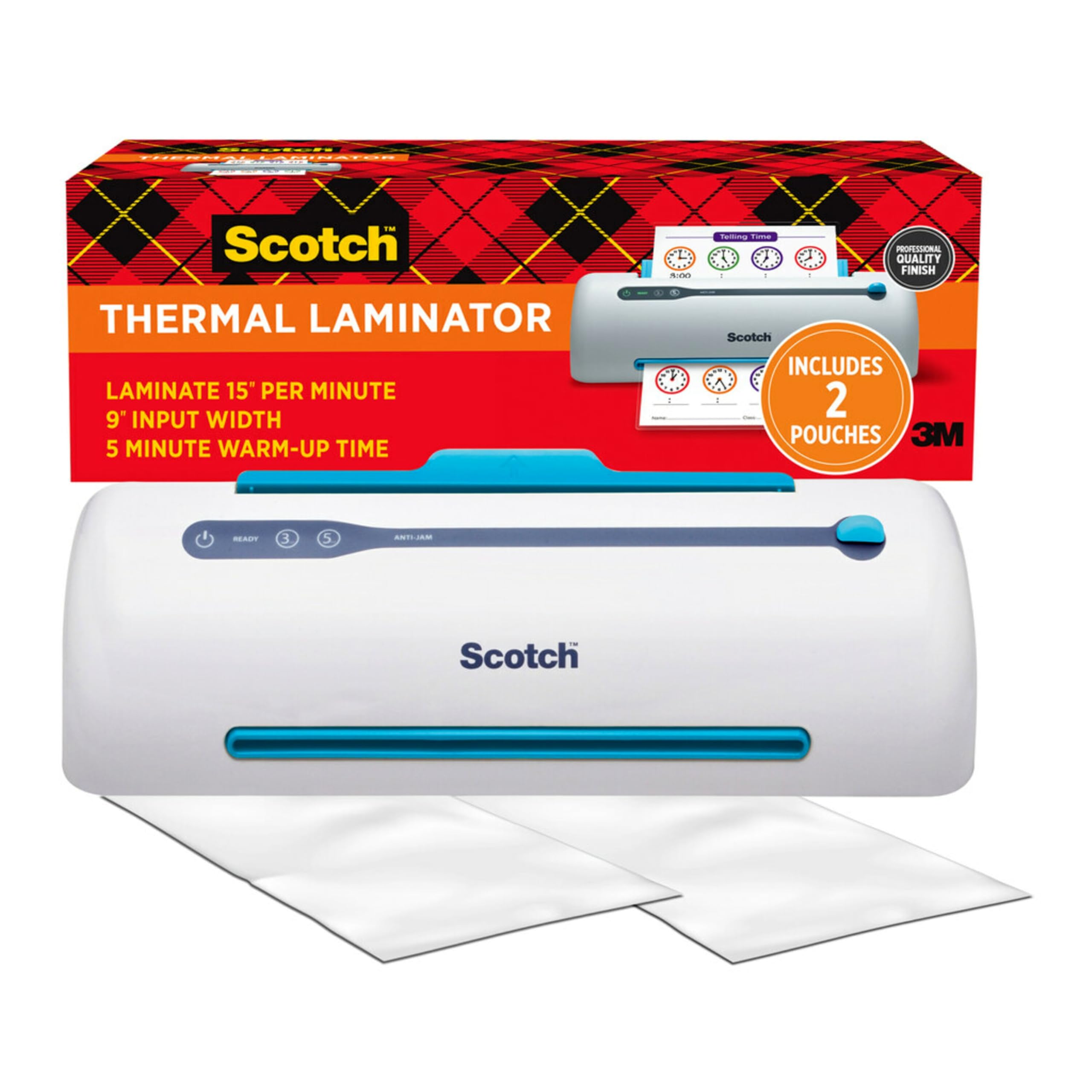Scotch PRO Thermal Laminator, 2 Roller System, 9 inch(TL906